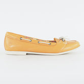 Womens Timberland EK Cornish Long 8212B Pale Orange Leather Slip On Casual Shoes